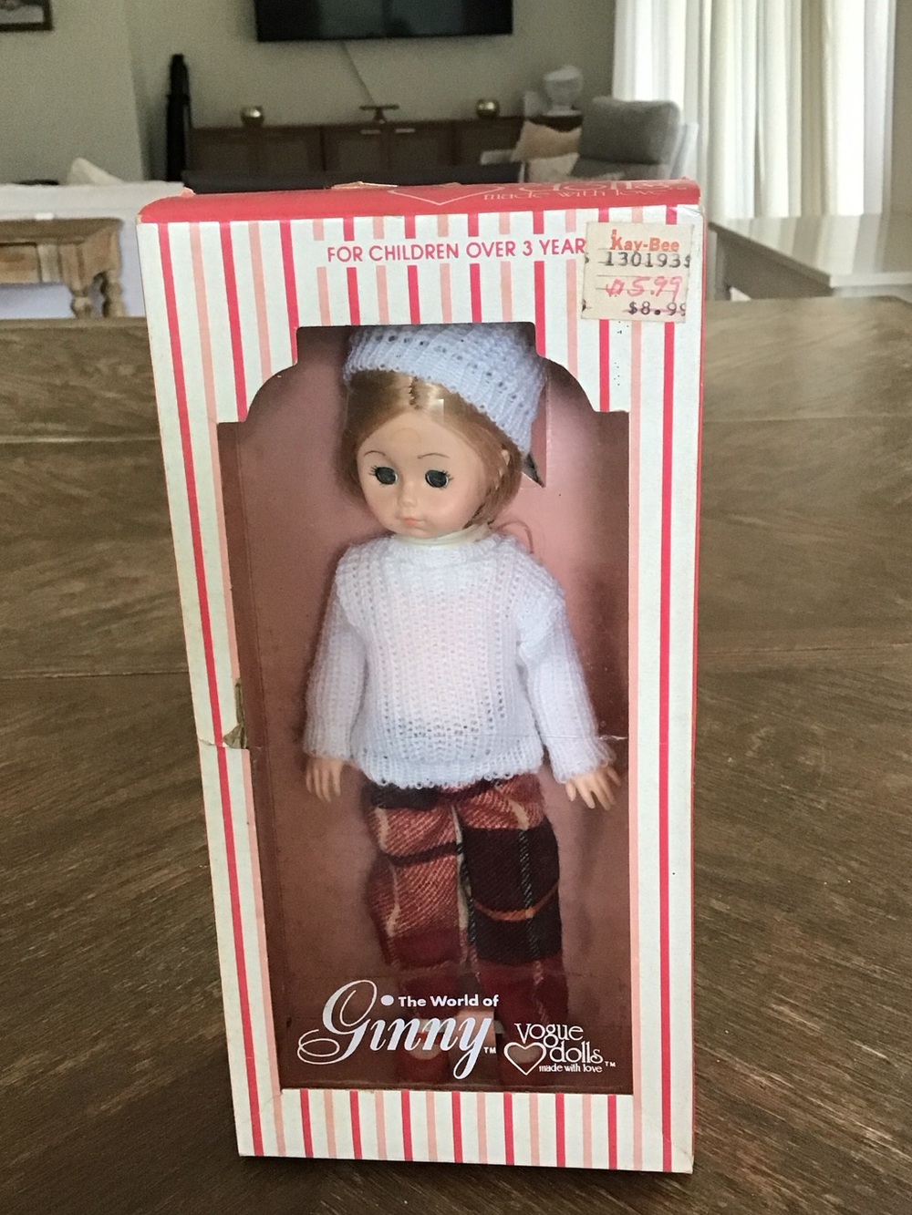 Vintage 1978 "The World of Ginny" doll by Vogue Dolls-vintage doll collectors.